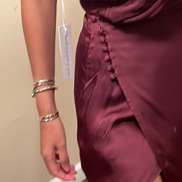 Young Fabulous & Broke Wrap Dress Strappy NWT - Picture 5 of 9